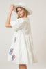 The Rolling Stones USA Flag Sequin Patch Dress