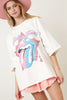 The Rolling Stones Steel Graphic Print Tee