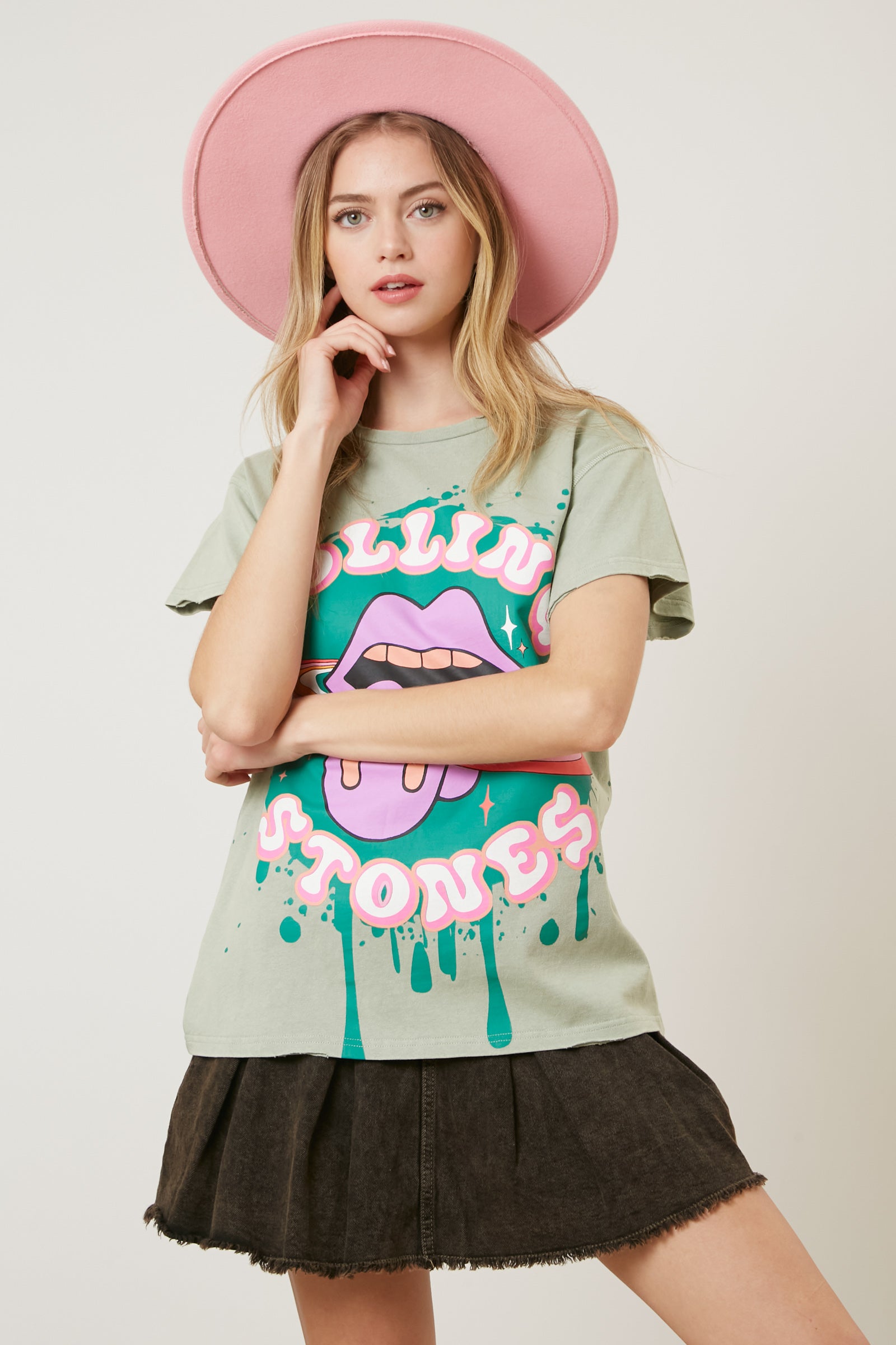 The Rolling Stones Ooze Tongue Graphic Tee