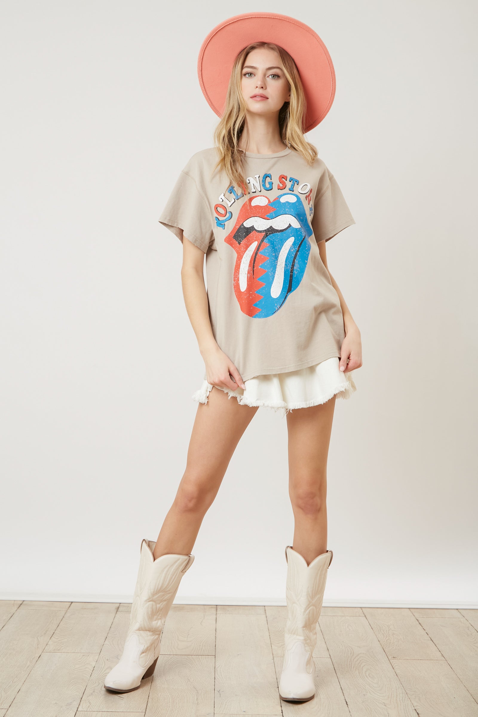 The Rolling Stones Steel Tongue Graphic Tee