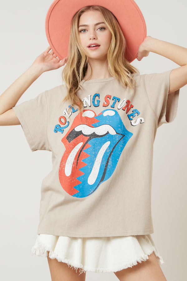 The Rolling Stones Steel Tongue Graphic Tee