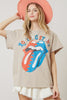 The Rolling Stones Steel Tongue Graphic Tee