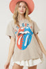 The Rolling Stones Steel Tongue Graphic Tee