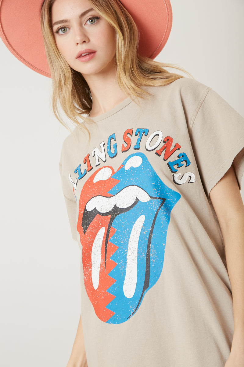 The Rolling Stones Steel Tongue Graphic Tee