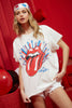 The Rolling Stones Stars and Stripe Tongue Graphic Tee