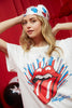 The Rolling Stones Stars and Stripe Tongue Graphic Tee