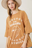 The Rolling Stones Distressed Star Tongue Graphic Tee