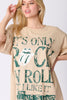 The Rolling Stones Its Only Rock and Roll T-Shirt Dress